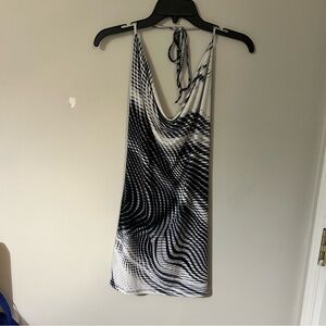 Forever 21 Black and White Mini Dress